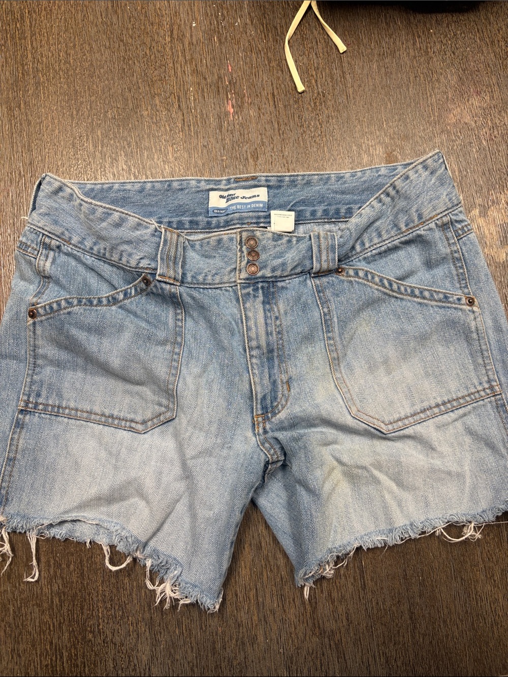 Old Navy Light Blue Denim Cutoff Shorts